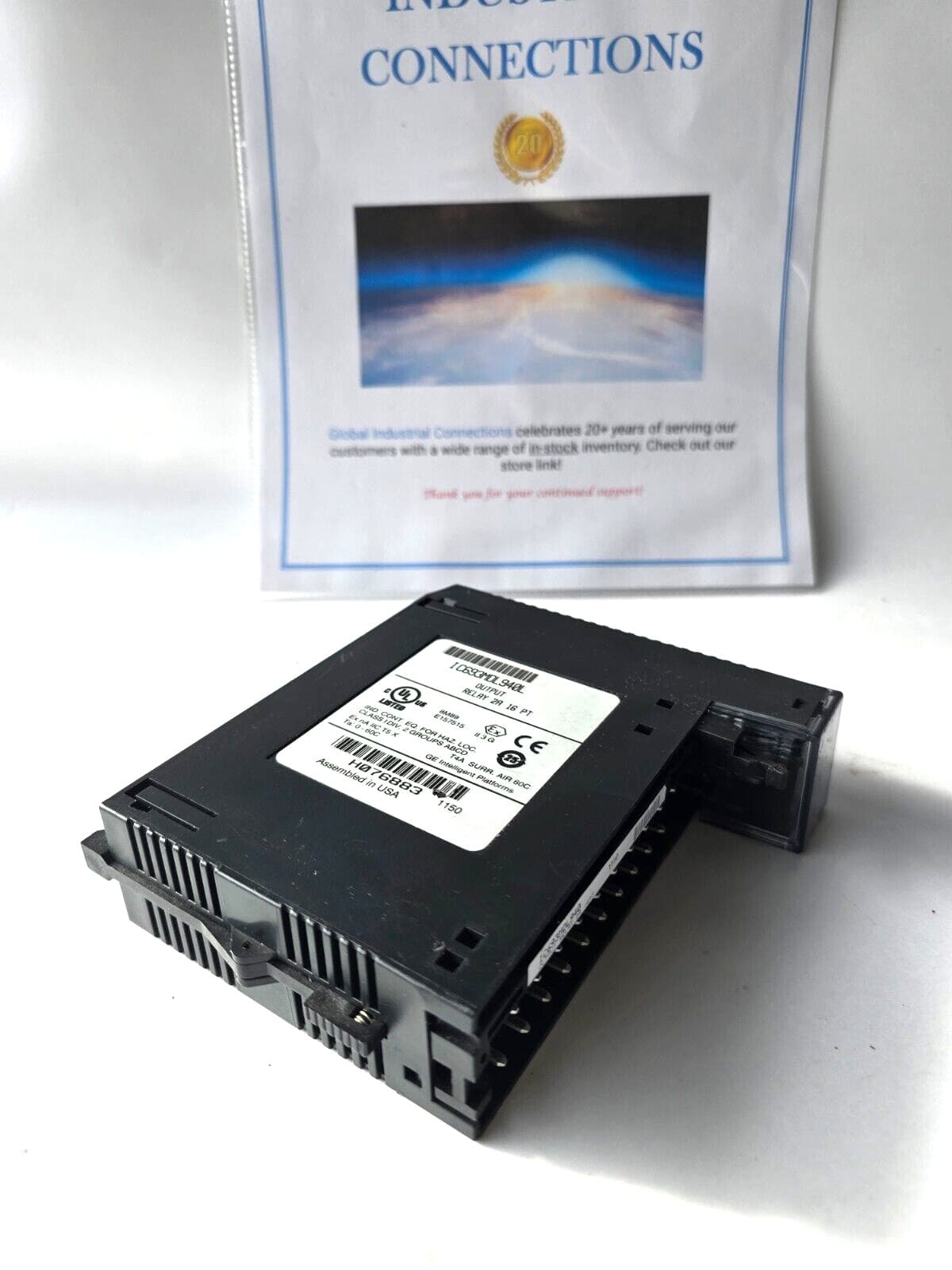 GE Fanuc IC693MDL940L Output Relay 2A 16pt