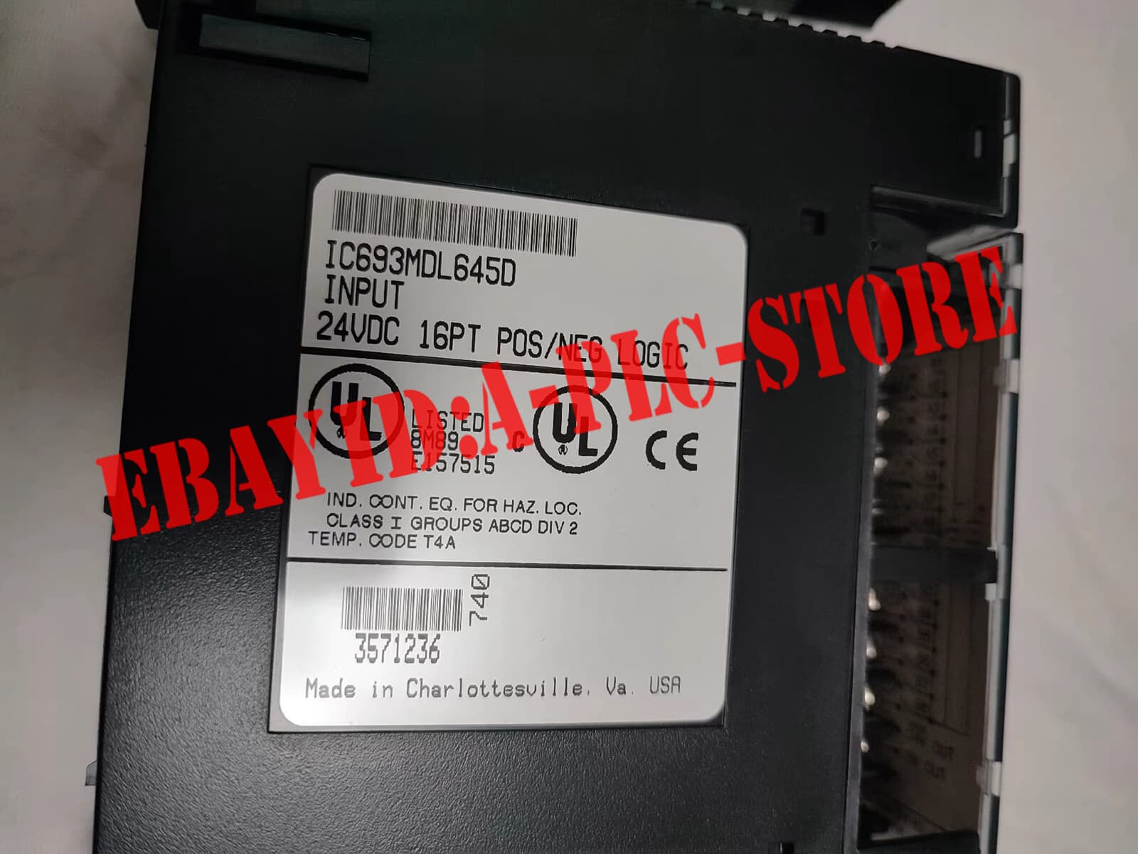 GE Fanuc IC693MDL645 IC693MDL645D Input Module Via FEDEX/DHL