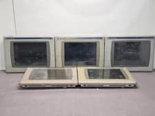 Lot of 5 Allen Bradley 2711P-RDT10C PanelView Plus 1000 Panels Only No Power