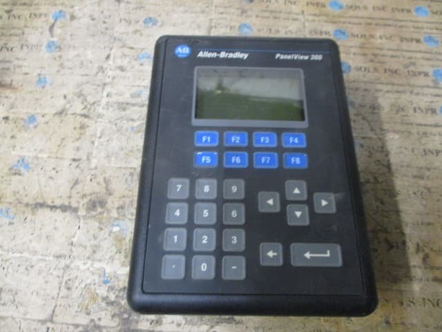 Allen-Bradley 2711-K3A2L1 PanelView 300 Monochrome DH-485 Terminal 24VDC*Tested*