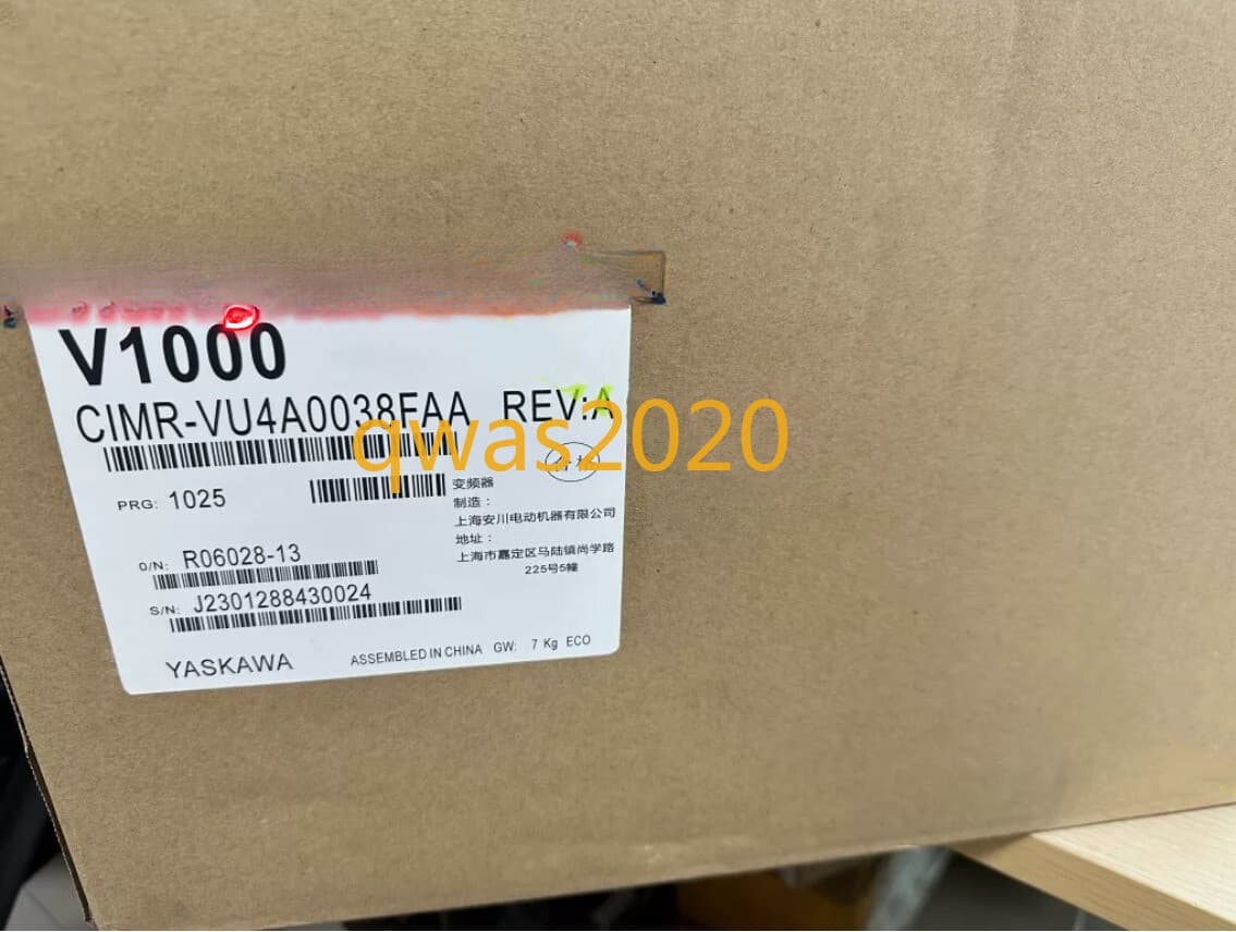 1pcs 100% test New CIMR-VU4A0038FAA Via DHL or Fedex