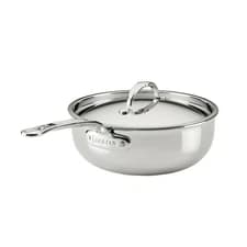 Hestan ProBond Luxe 2-Quart Polished Professional Clad Stainless Steel Saucier