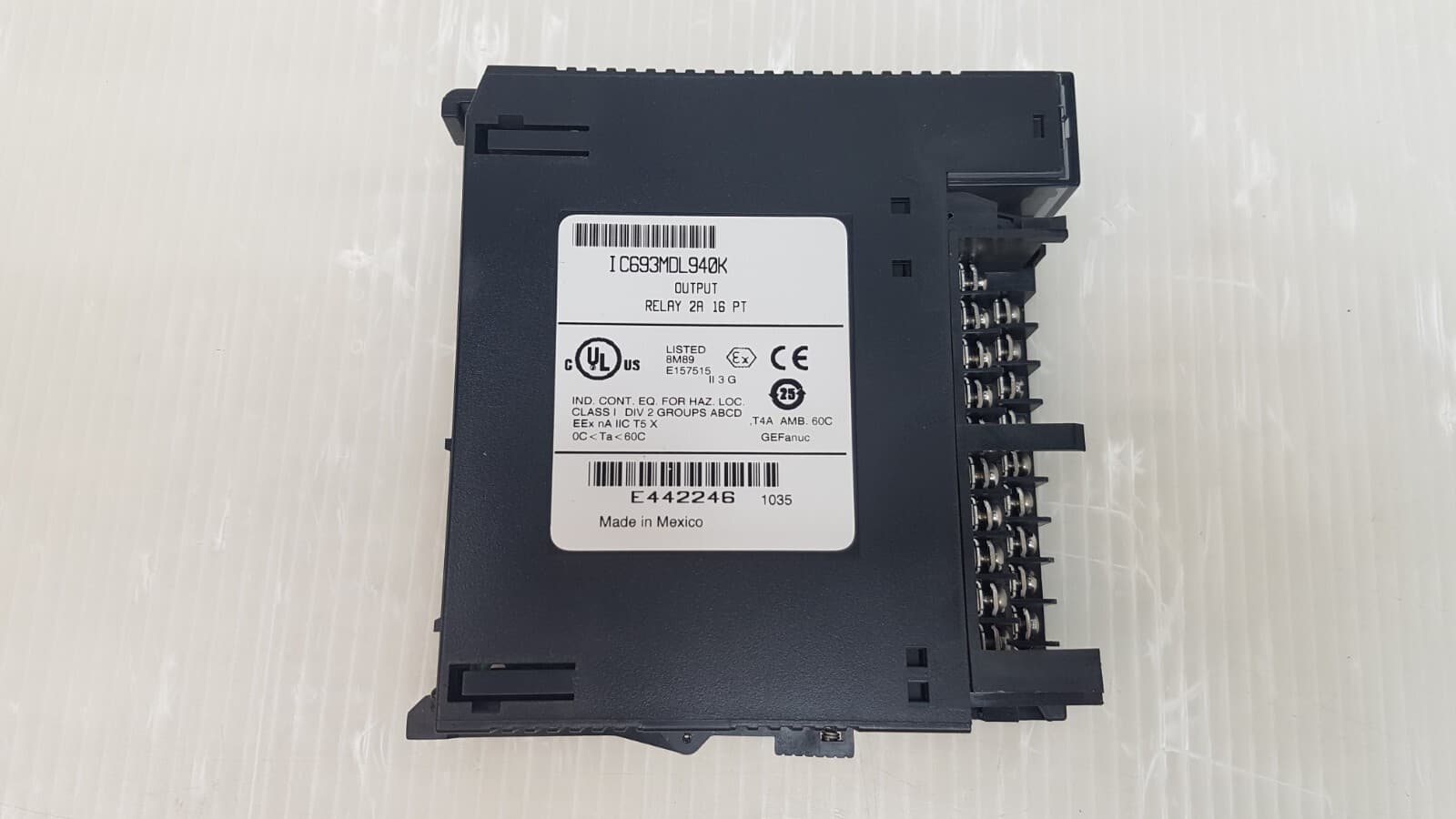 GE Fanuc IC693MDL940K Module