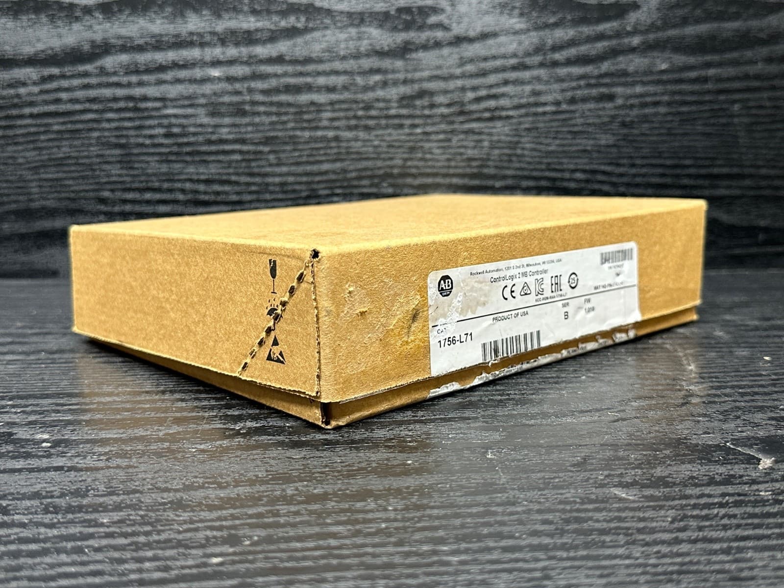 Surplus Allen Bradley 1756-L71 B ControlLogix 5571 Processor 2MB CPU Never Flash