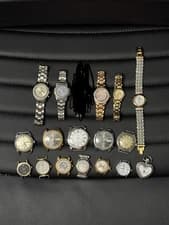 Vintage Watch / Face Lot Of 17x - SEIKO, System, Anne Klein + More! READ BELOW