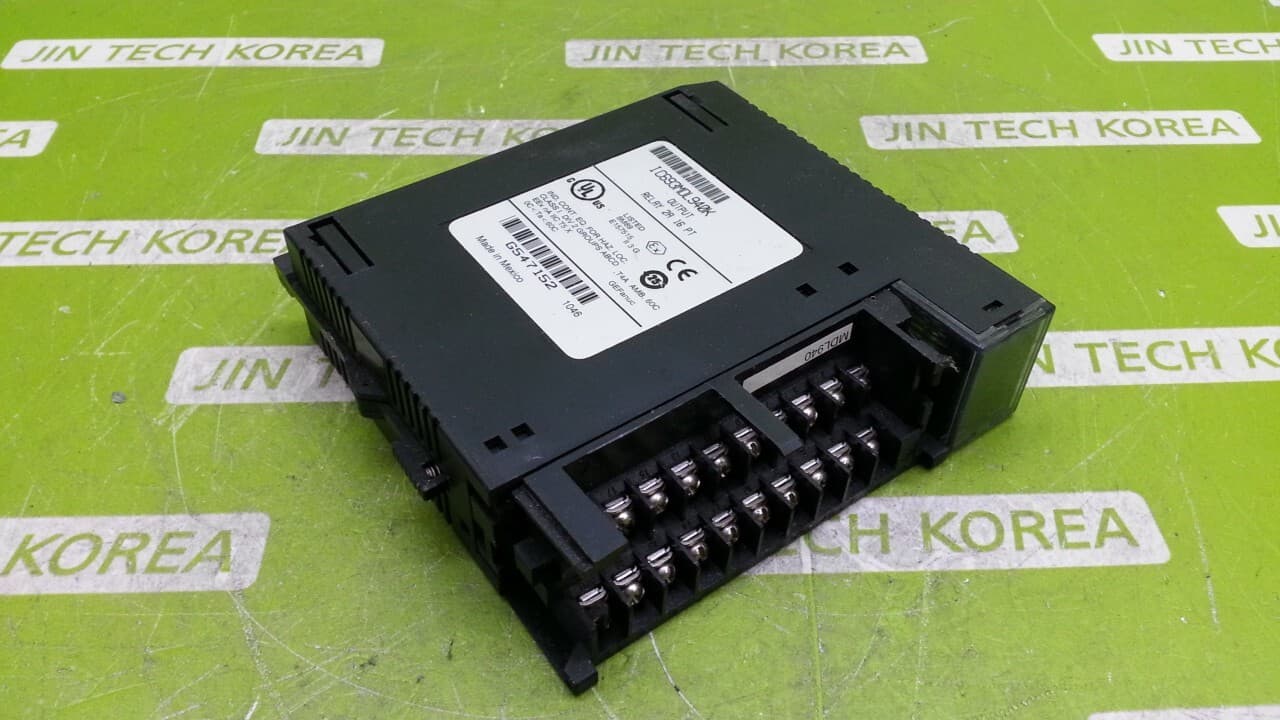 FANUC IC693MDL940K PLC I/O Module Tested - Cosmetic Issue, See Photos