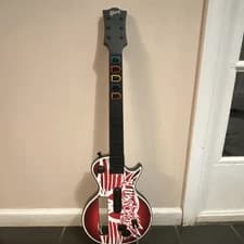 RedOctane Gibson Aerosmith Wired Guitar Controller for Nintendo Wii Red