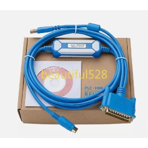 ONE NEW USB-SC09 PLC Cable For FX/A Series PLC Adapter USBSC09