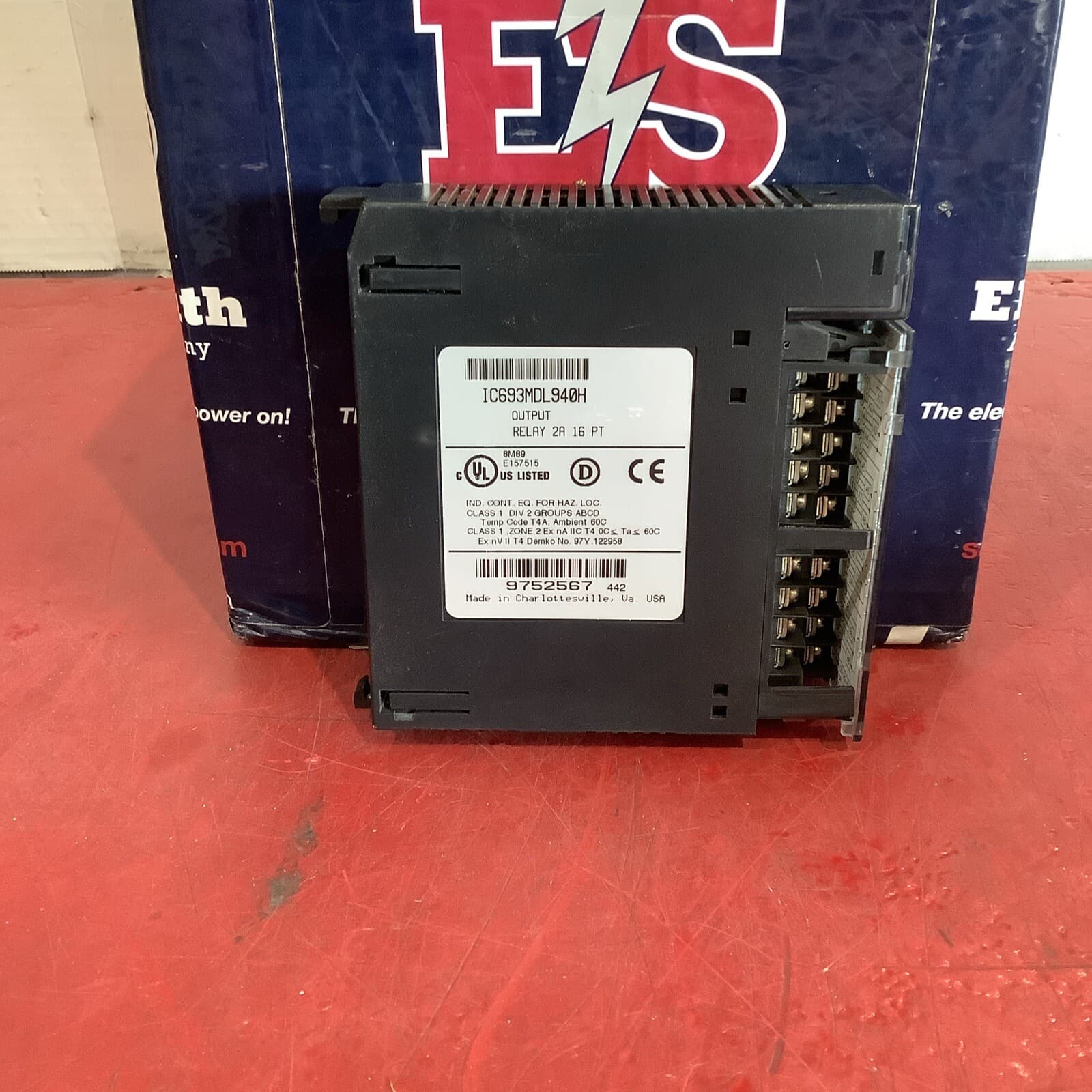 GE Output Relay 2A 16 PT IC693MDL940H