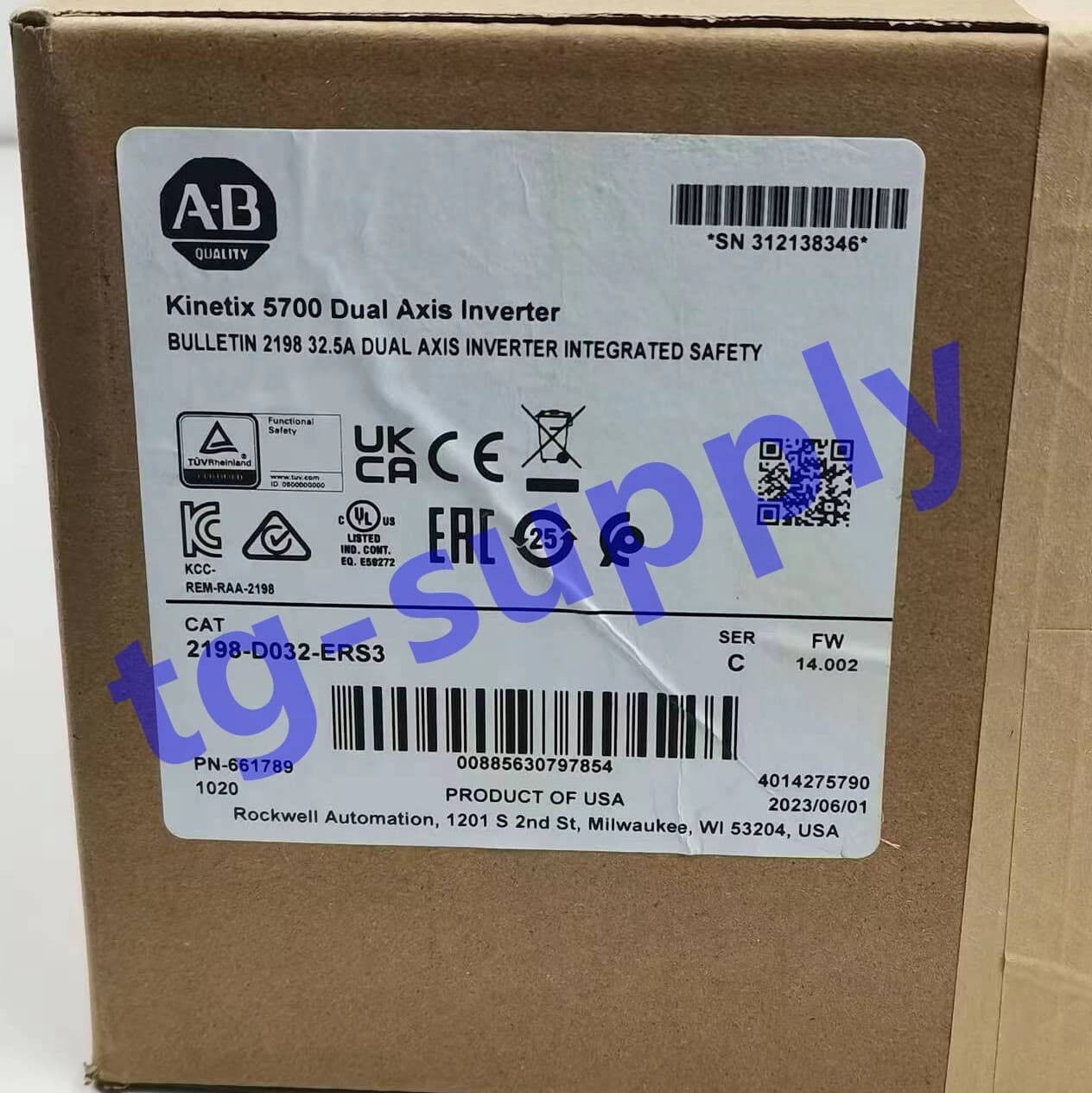 NEW 2198-D032-ERS3 In Stock By FedEx