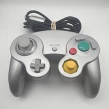 Nintendo GameCube Controller – Silver OEM (Tested & Working)