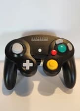 Authentic Nintendo Gamecube Controller Black OEM DOL-003 Fully Tested Nice