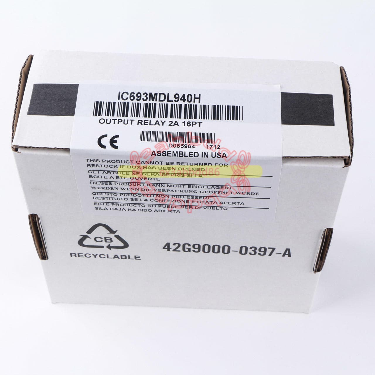 New One GE FANUC IC693MDL940H Output Relay 2A 16 Point