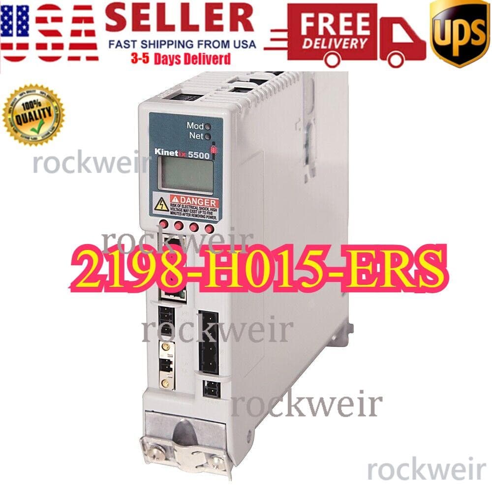 Brand New 2198-H015-ERS Kinetix 5500 Servo Drive, 12.5 Amp Peak