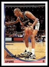 1993-94 Topps Gold Lloyd Daniels San Antonio Spurs #360