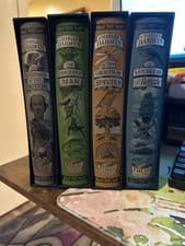 2008 Collected Charles Darwin Works Folio Society Set 4 Volumes