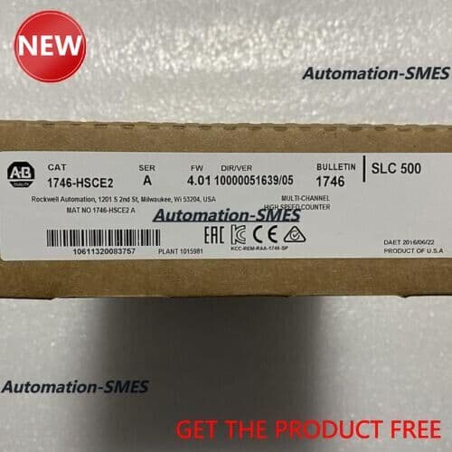 New Sealed 1746-HSCE2 SER A Multi-Channel High Speed Counter Module