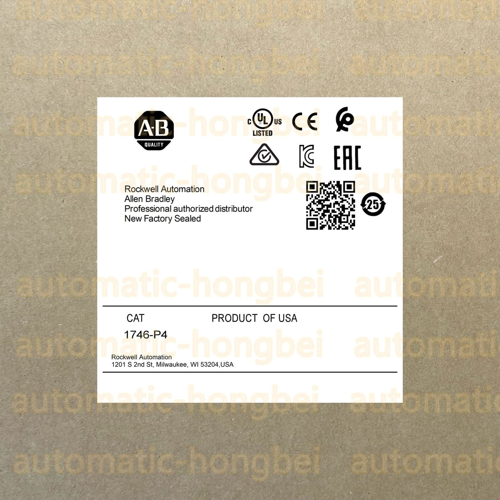 1746-P4 Module AB Express shipping  1746P4 RXCS