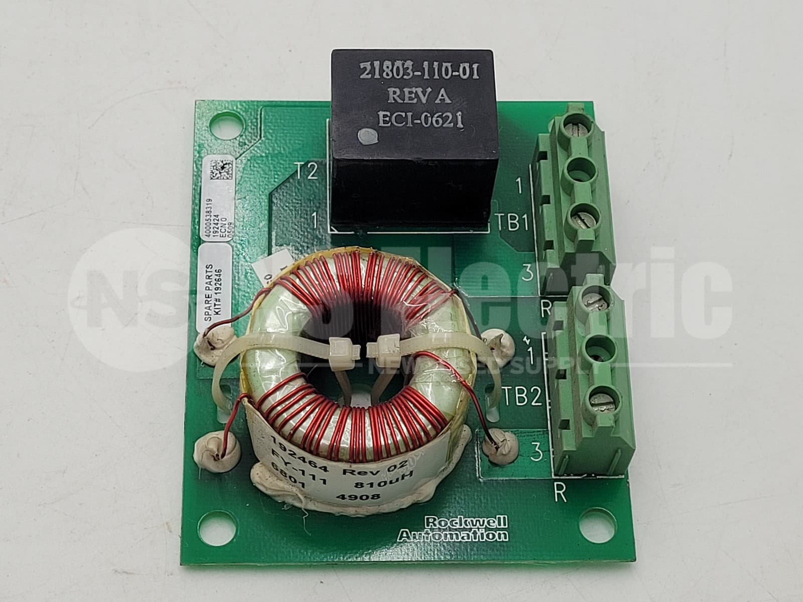 Rockwell Automation SPARE PARTS KIT# 192646