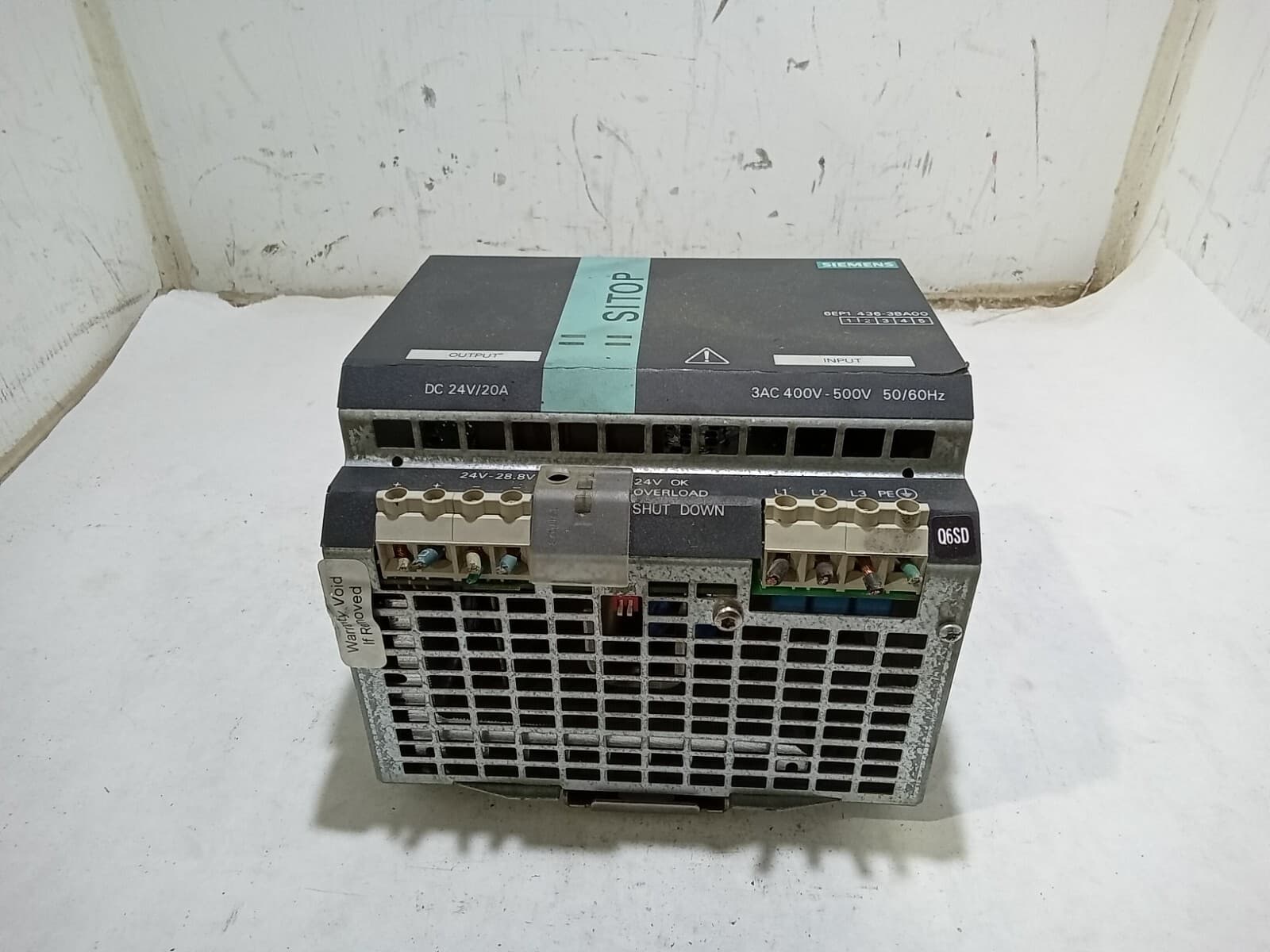 Siemens 6EP1436-3BA00 Power Supply (E6B)