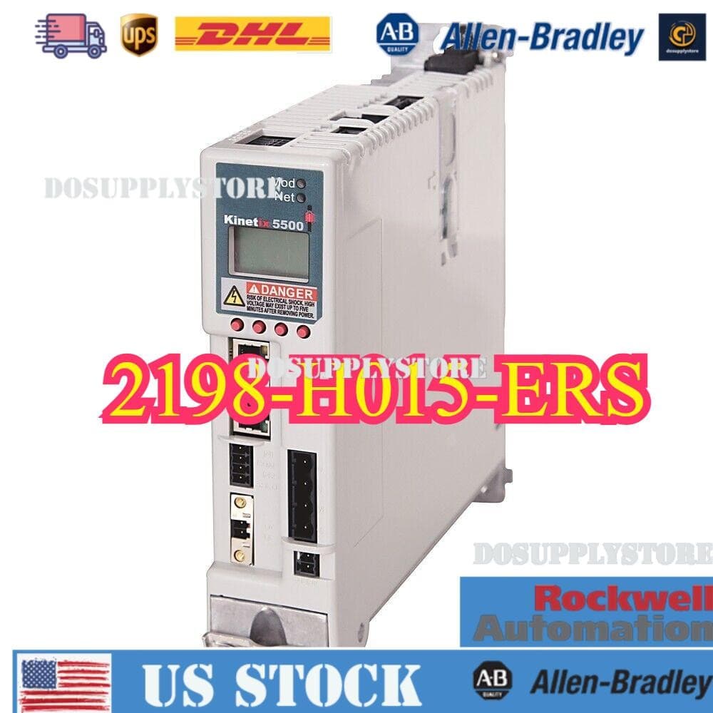 Brand New 2198-H015-ERS Kinetix 5500 Servo Drive, 12.5 Amp Peak