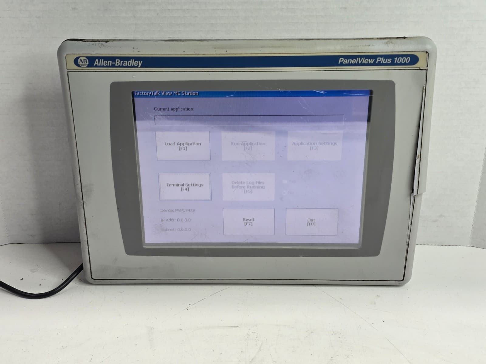 Allen Bradley 2711P-T10C4D8 Touchscreen PanelView Plus 1000 HMI Interface Panel