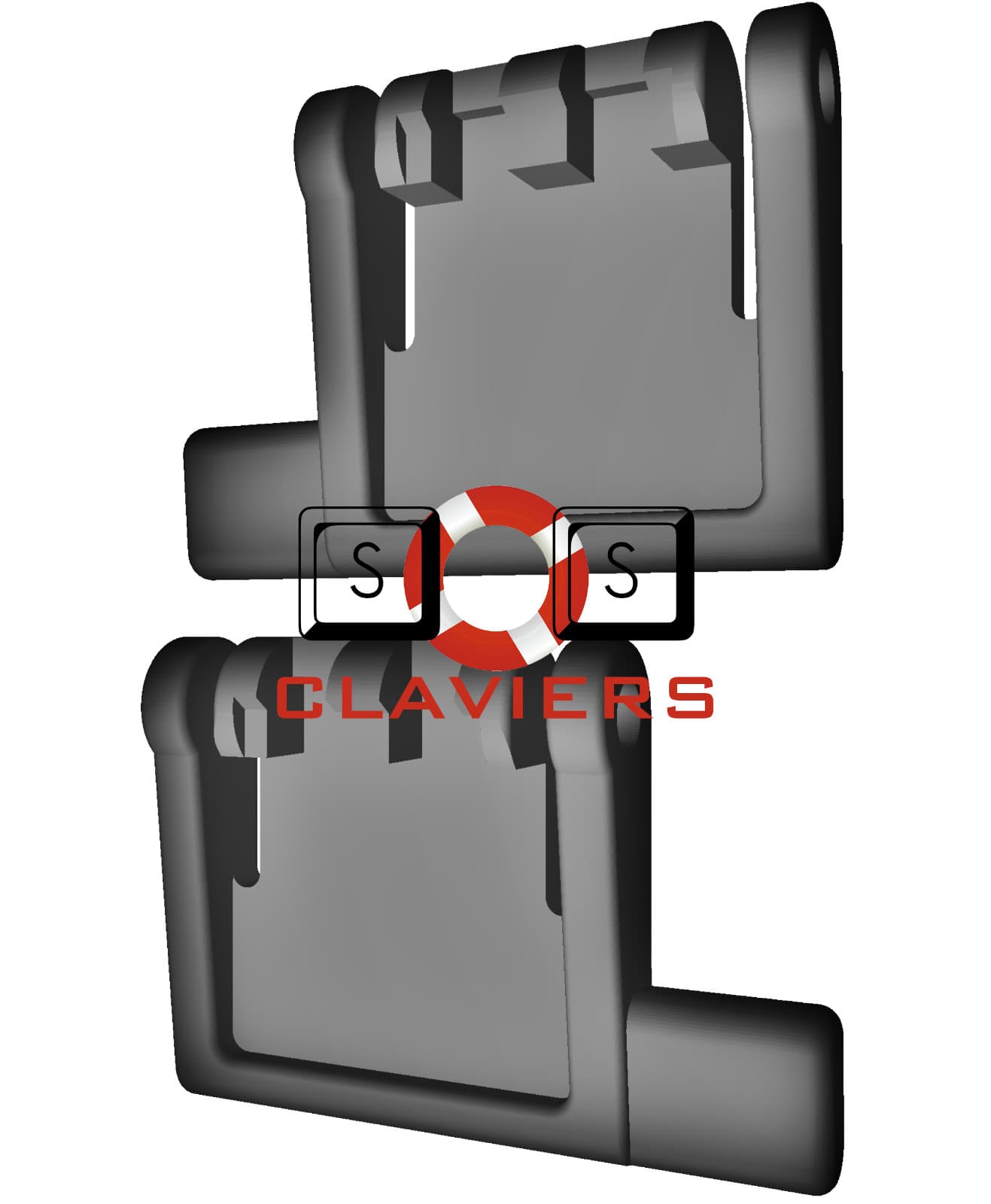 Apple Keyboard II Keyboard Spare Tilt Leg Stall Foot Feet Set