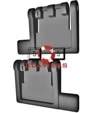 Apple Keyboard II Tastatur Spare Tilt Leg Ständer Foot Feet Satz