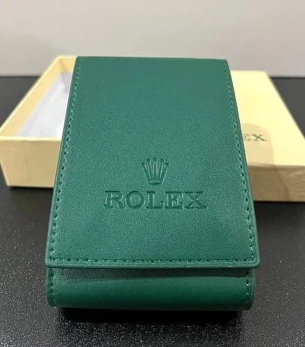 Rolex Leather Travel Pouch Premium Service Center Pouch Best Price No Watch