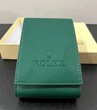 Rolex Leather Travel Pouch Premium Service Center Pouch Best Price No Watch