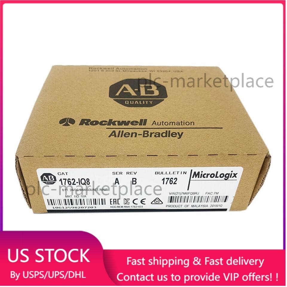 New Sealed 1762-IQ8 MicroLogix 1200 Discrete Input Module