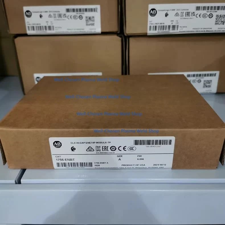 New Factory Sealed AB Allen-Bradley 1756-ENBT ControlLogix EtherNet/IP Module