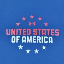Under Armour Loose Heat Gear USA United States Of America Mens Small S Crewneck