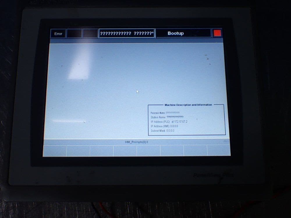 ALLEN-BRADLEY 2711P-T10C22D9P PANELVIEW PLUS 7 OPERATOR PANEL  01260530045