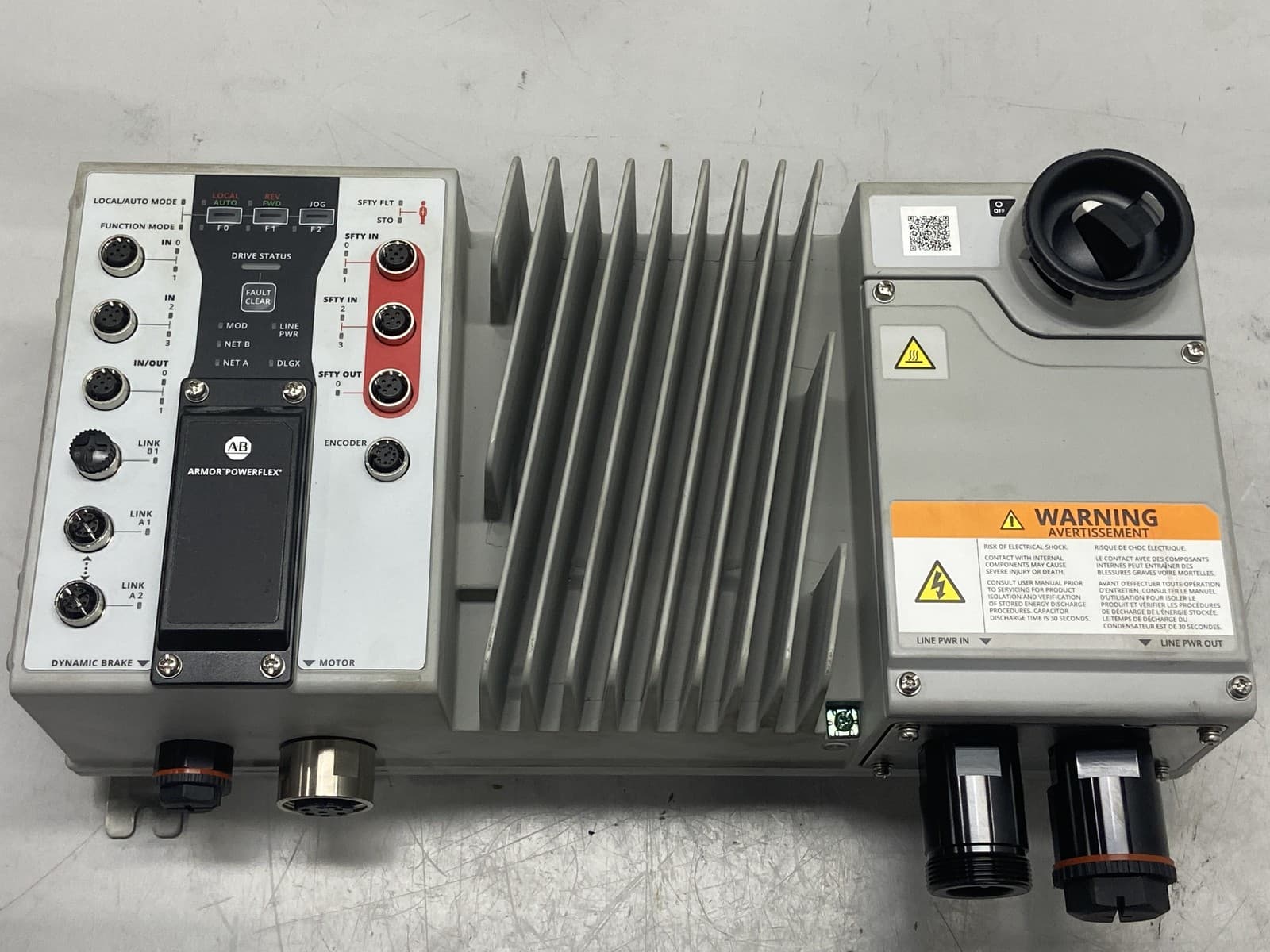 Allen-Bradley Armor PowerFlex Variable Frequency Drive 35S-6D4-P111