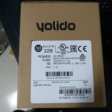 New Sealed 22B-B017N104 ALLEN BRADLEY PowerFlex 40 AC Drive 17A 5HP AB