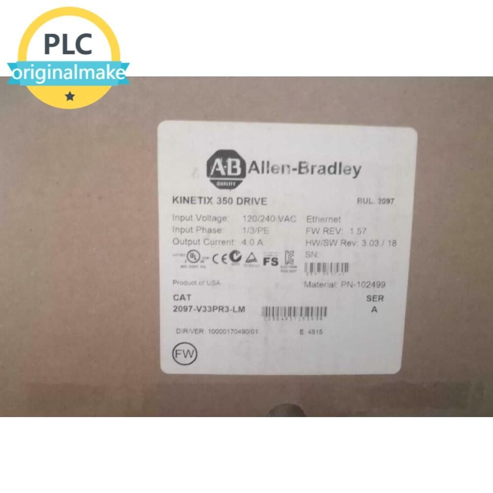 New Sealed AB 2097-V33PR3-LM Kinetix 350 Servo Drive 2097V33PR3LM US Free Tax