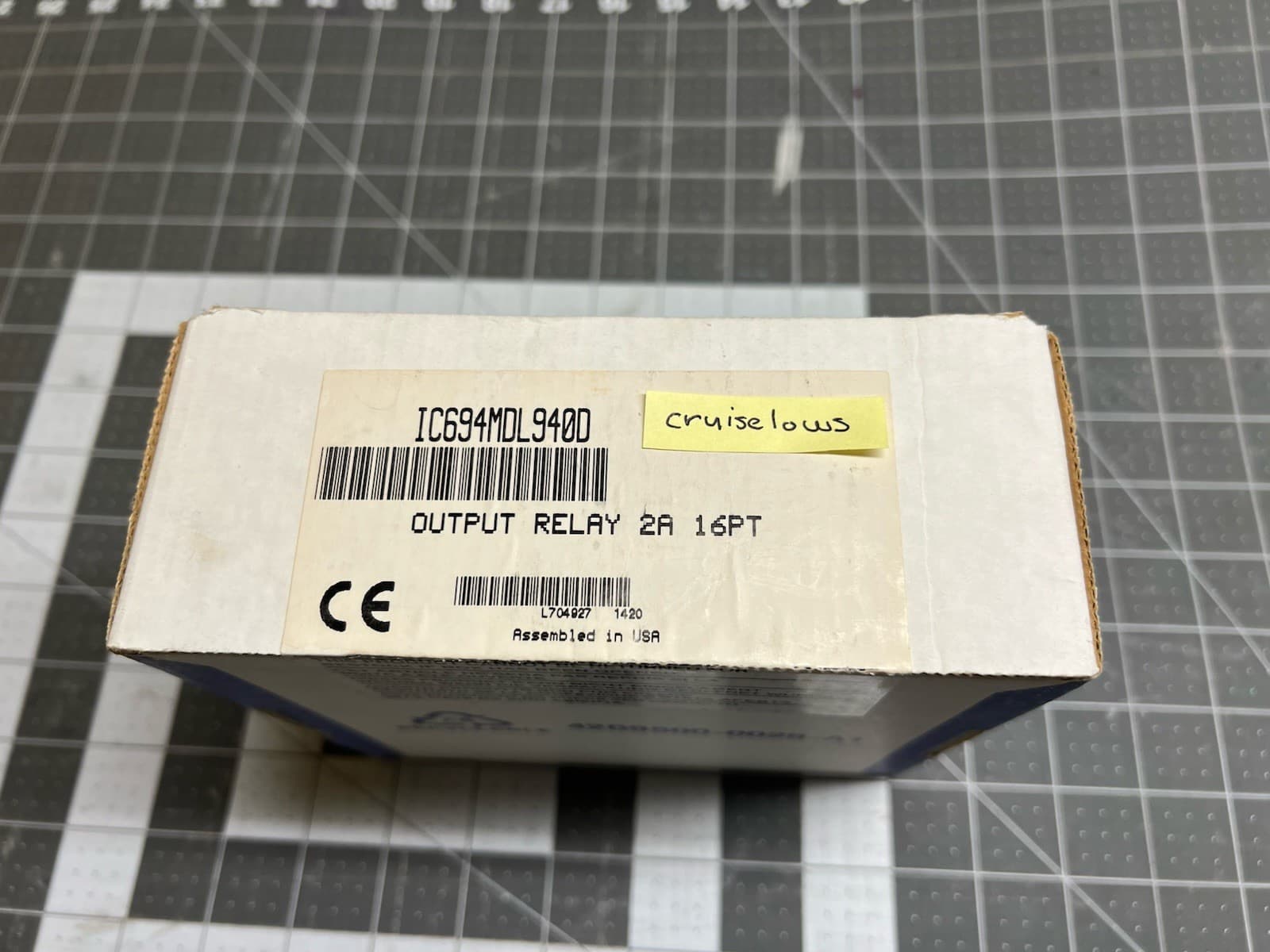 GE Fanuc Emerson IC694MDL940D Output Relay Module 2A 16 Point RX3i New Open Box