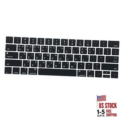 Korean Ultra Thin Silicone Keyboard Protector Cover Skin for Apple MacBook