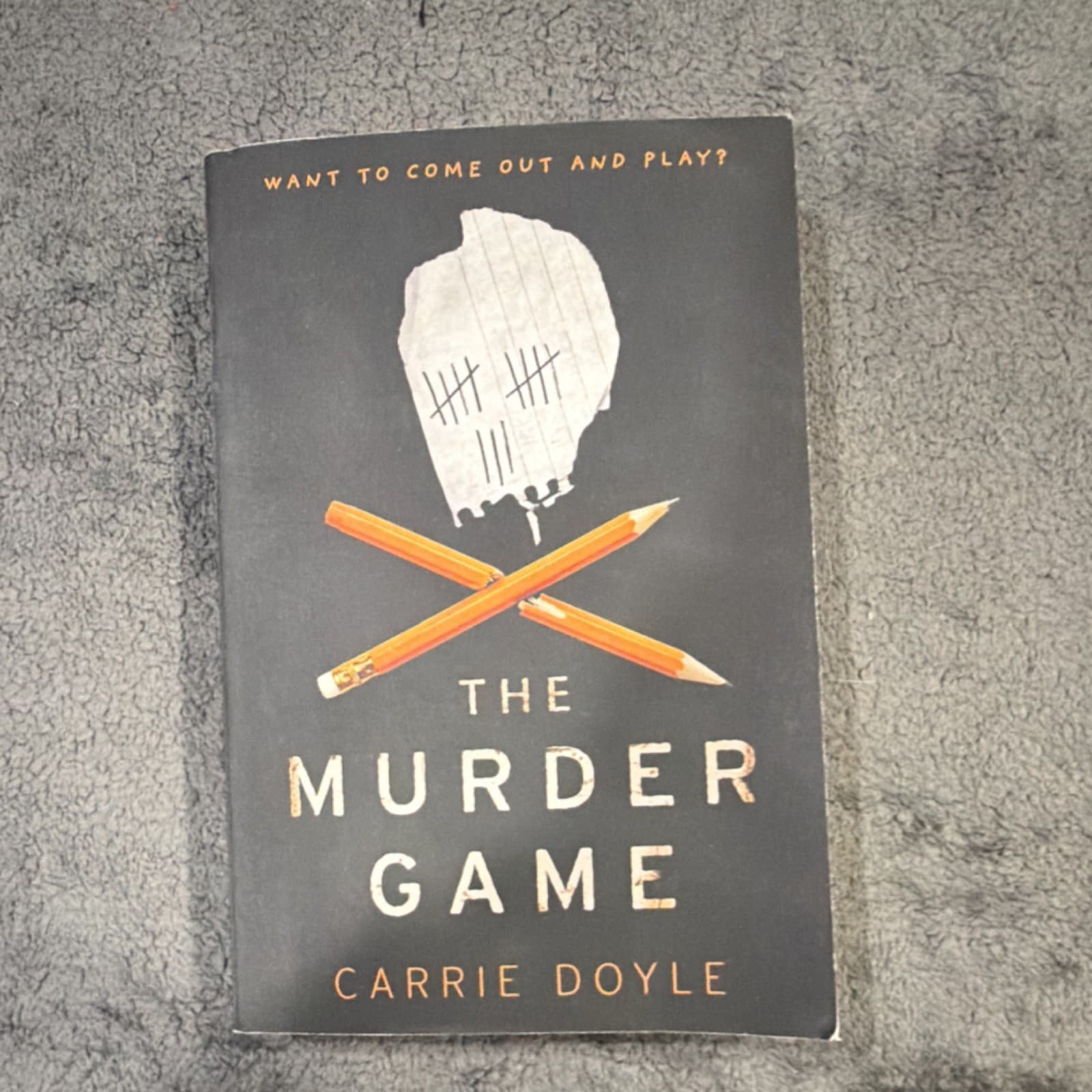 The Murder Game by Carrie Doyle Paperback Mystery Boarding School Novel