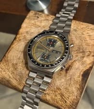 Seiko 6138-0030 Automatic Chronograph KAKUME Watch Men's For Parts Or Restore