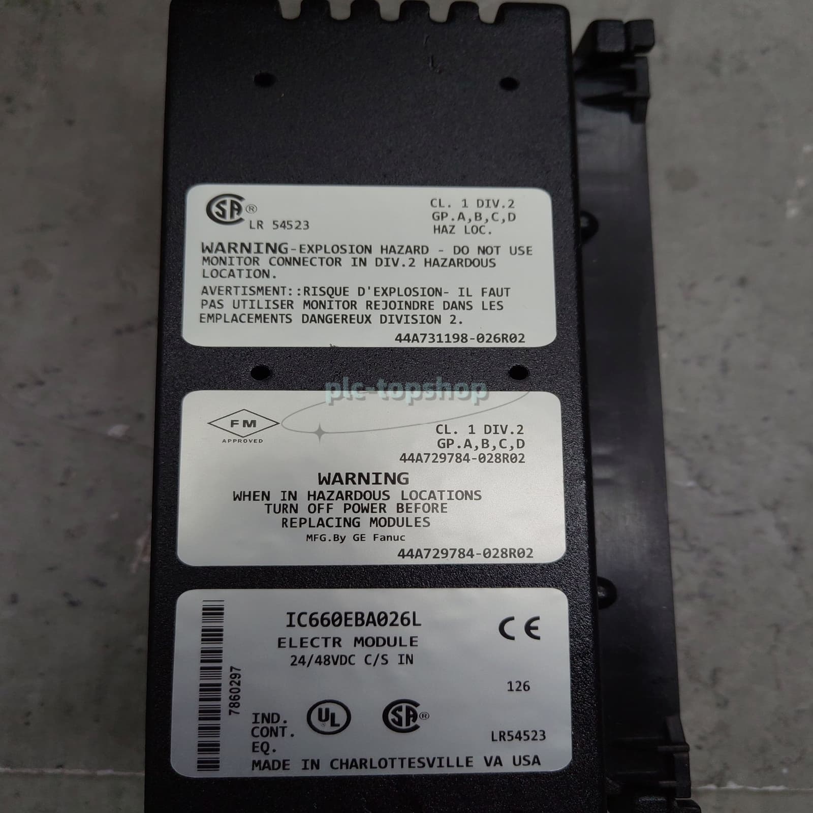 1PCS NEW Fanuc IC660BBA026 PLC