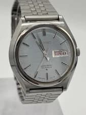 Seiko Lord Matic 5606-7010 Day Date Vintage Day Date Automatic Mens Watch Auth