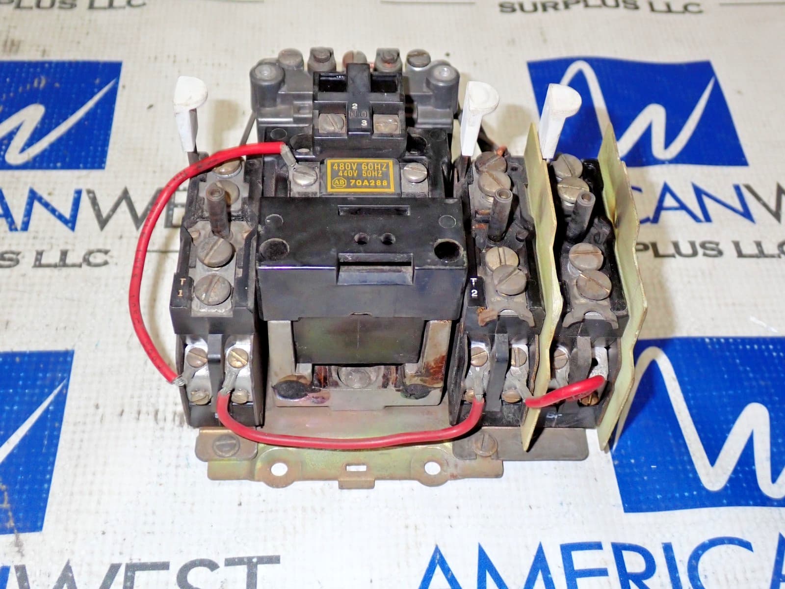 Allen Bradley 709A0D103 Size 0 Starter 440/480V Coil Ser K 709-A0D103 Tested