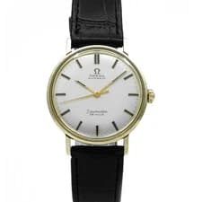 Omega Watch Seamaster De Ville LL6066 SS & 14k Vintage 1966 Caliber 552 -