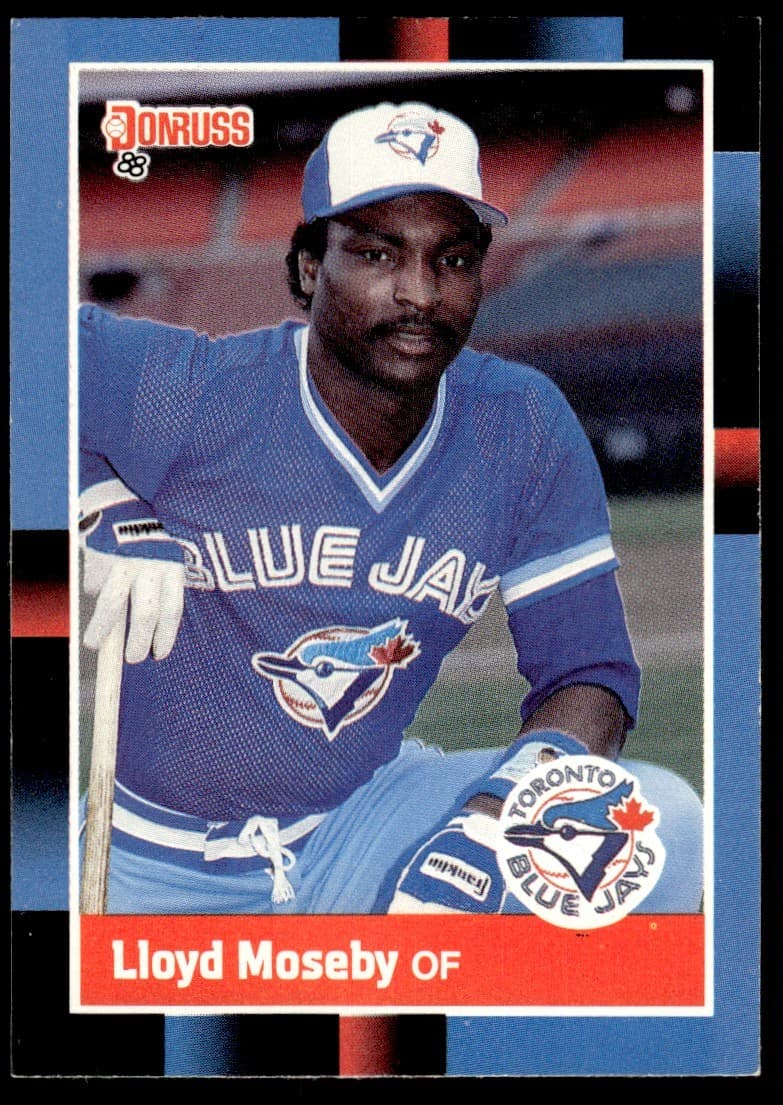 1988 Donruss Lloyd Moseby Toronto Blue Jays #367