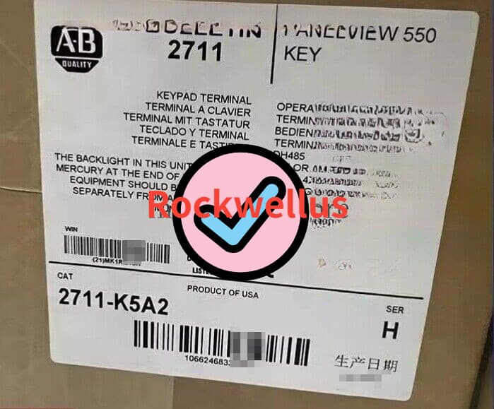 2711-K5A2 New AB Original TOUCH SCREEN Operation Panel Fast Shipping 1PCS