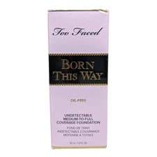 Too Faced Born This Way Oil-Free Undetectable Foundation - Hazelnut - 1.0 FL. Oz