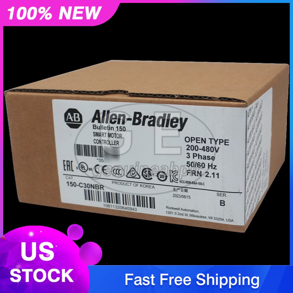 New Allen-Bradley 150-C30NBR SMC-3 30A Smart Motor Controller
