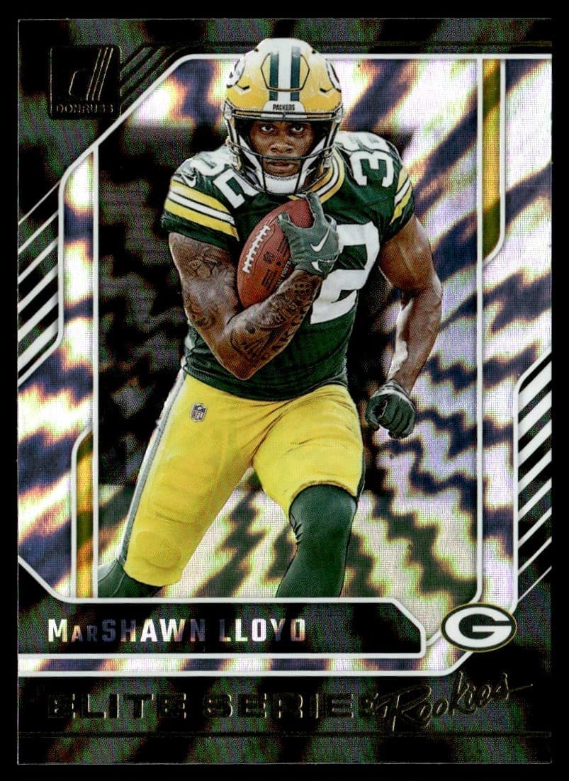 2024 Donruss Elite Series The Rookies MarShawn Lloyd Rookie Green Bay Packers
